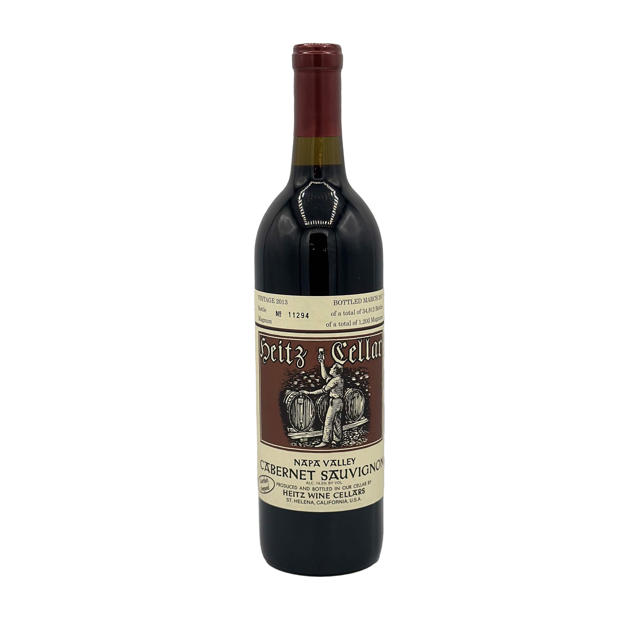 Heitz Cellar Martha s Vineyard Napa Valley Cabernet Sauvignon 2013 Tasting House
